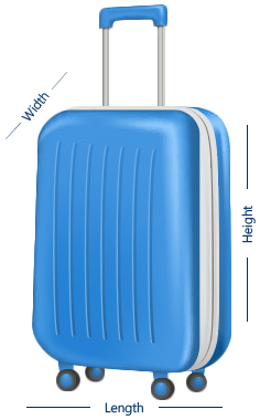 Baggage dimensions
