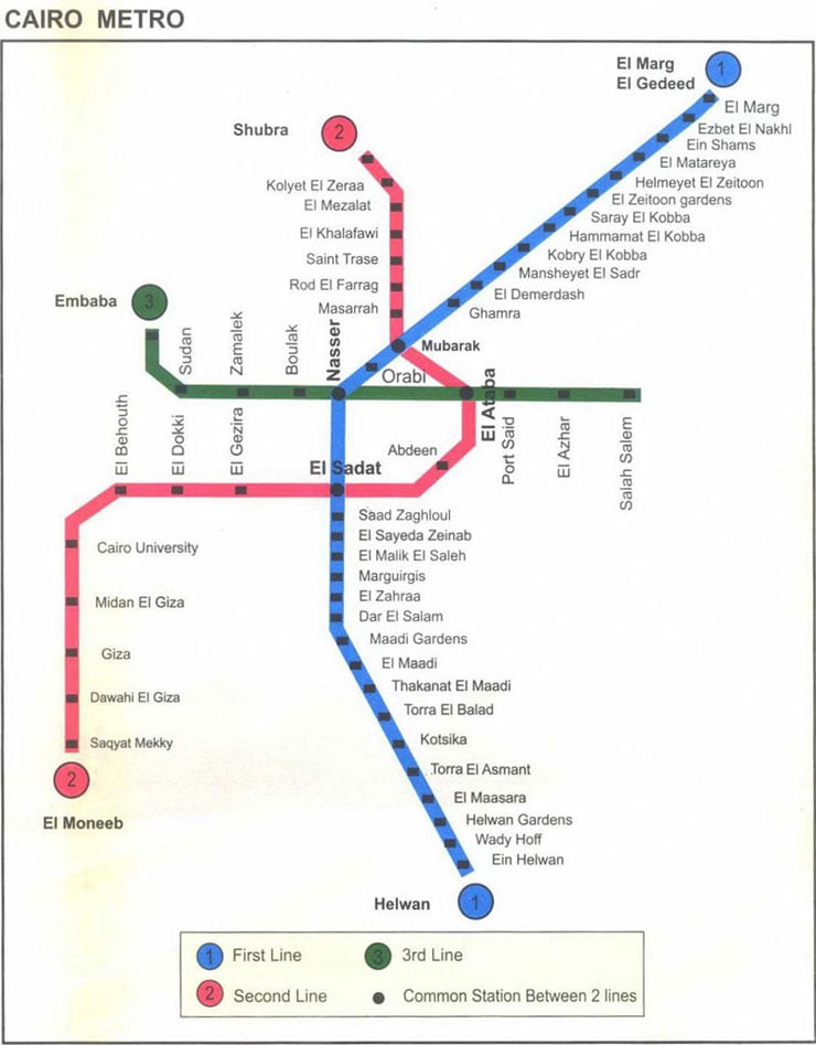 Metro map